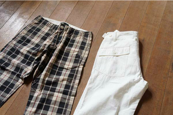 Rolca Blog コットンパンツは洗うと縮む